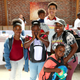 Actor Marcus Scribner joined Frito-Lay Variety Packs and Feed the Children in Los Angeles, Aug. 7, 2019.